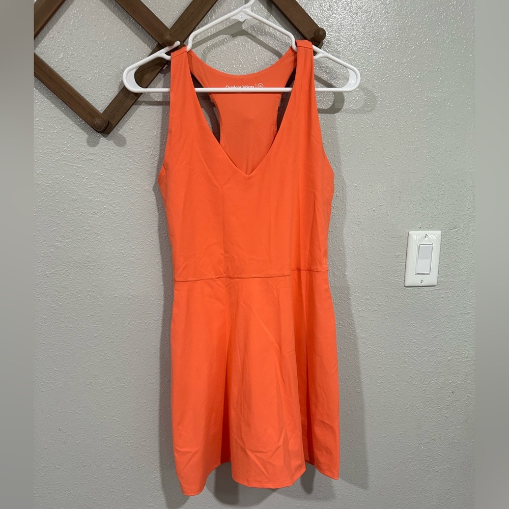 Outdoor Voices Corral built in shorts Tennis Dress size M